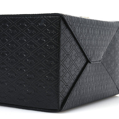 Saint Laurent Calfskin Monogram Take Away Box Black 9 of 11