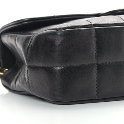 Chanel Lambskin Quilted Mini Chocolate Bar Flap Black 7 of 12