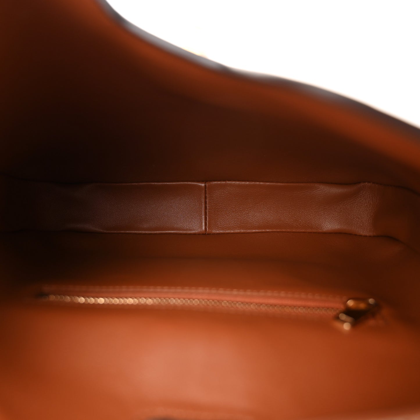 Smooth Calfskin Small Camille 16 Soft Bag Tan