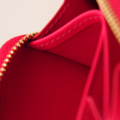 Louis Vuitton Vernis Zippy Coin Purse Rose Pop 6 of 7