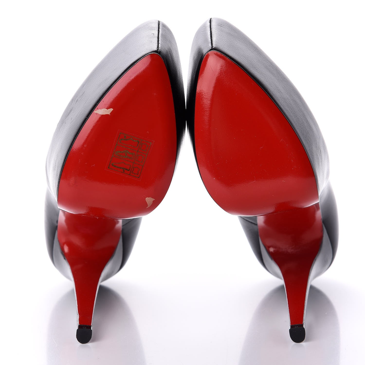 Christian Louboutin Kid Daffodile 160 Pumps 38 Black 6 of 10
