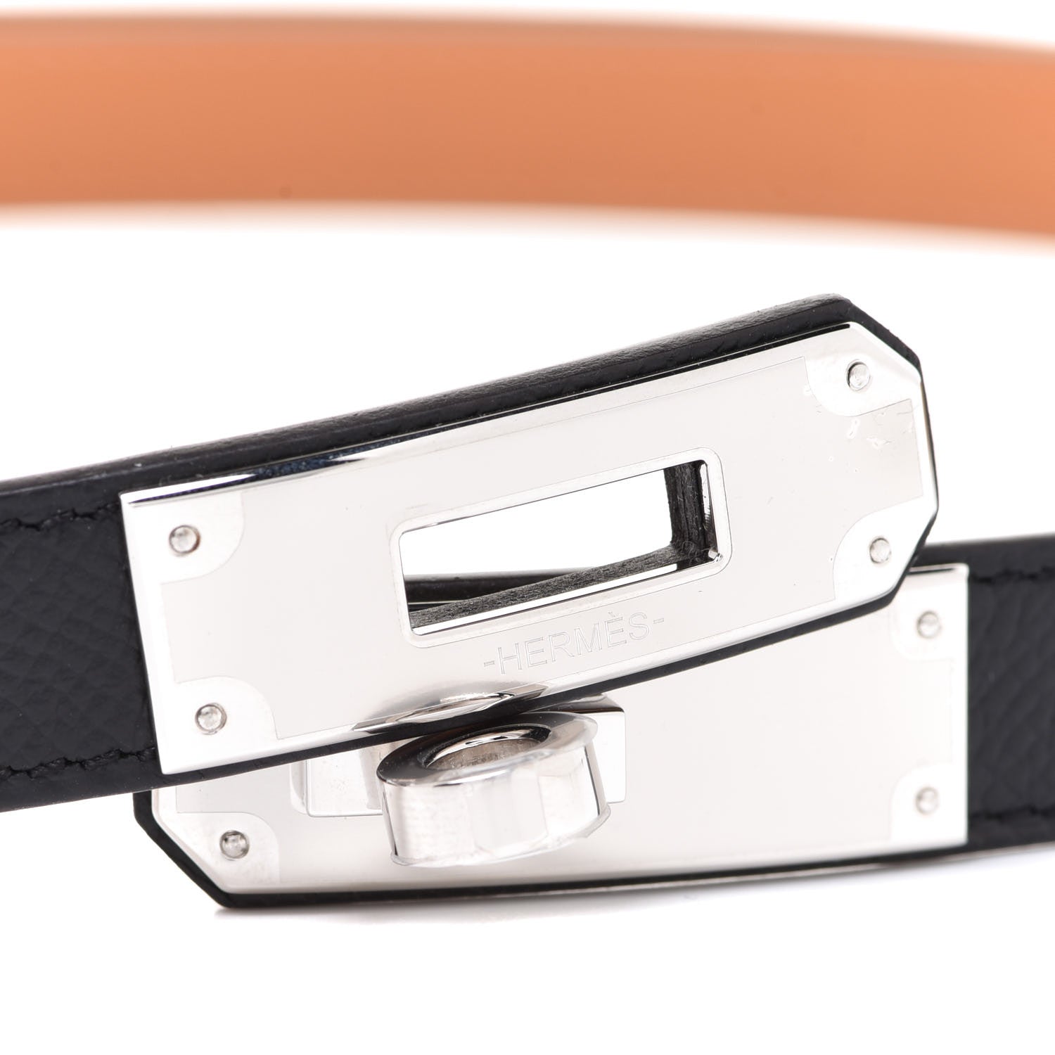 Hermes Epsom Kelly Belt Black 5 of 6