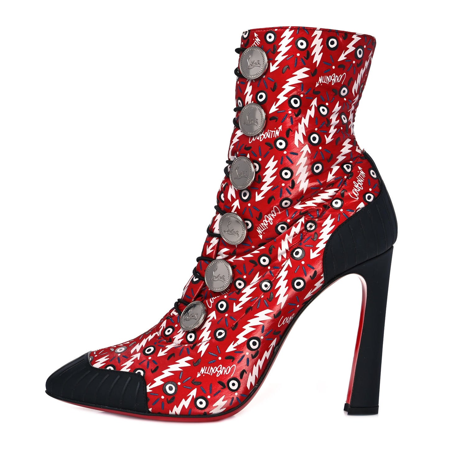Gomme Ginzana Doudoune 100 Ankle Boots 39.5 Loubi Black