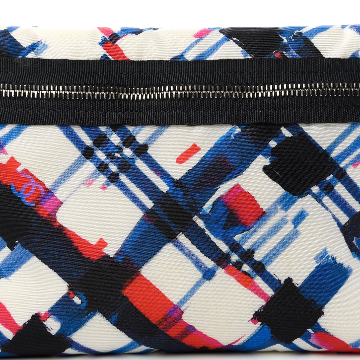 Canvas Airline Cosmetic Pouch Multicolor