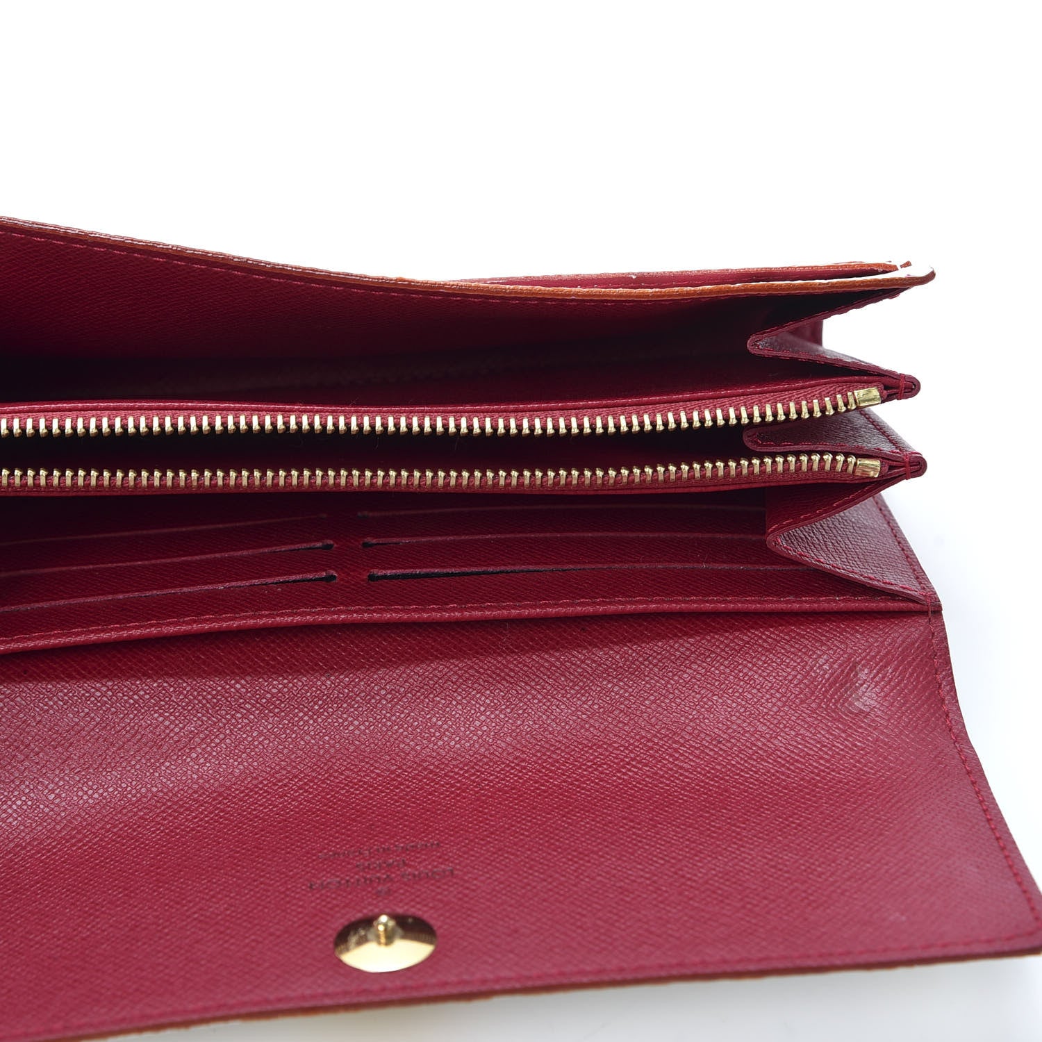 Louis Vuitton Monogram Multicolor Sarah Wallet White Eglantine 4 of 9