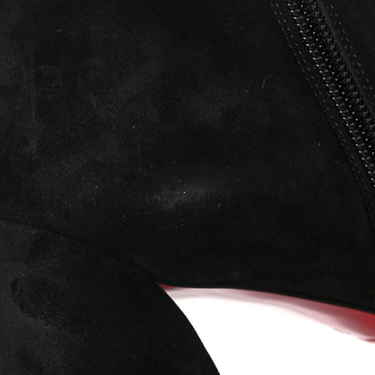 Christian Louboutin Veau Velours Turela 55 Ankle Boots 39 Black 9 of 10