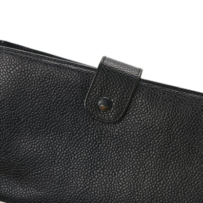 Chanel Caviar Timeless CC French Wallet Black 11 of 11