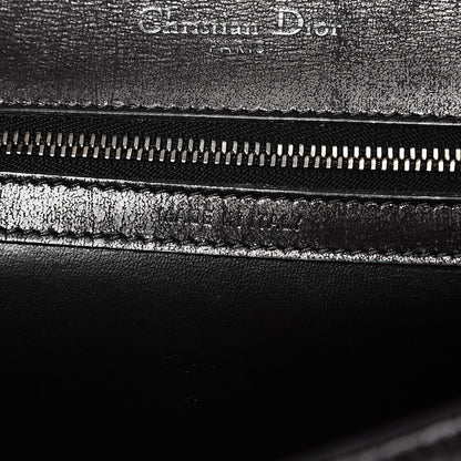 Christian Dior Metallic Brushed Calfskin Medium Diorama Flap Bag Titanium 7 of 10