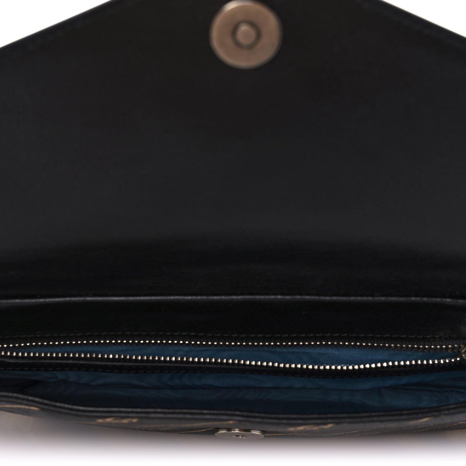 Gucci Calfskin Diagonal GG Medium Thiara Double Envelope Shoulder Bag Black Red 9 of 12