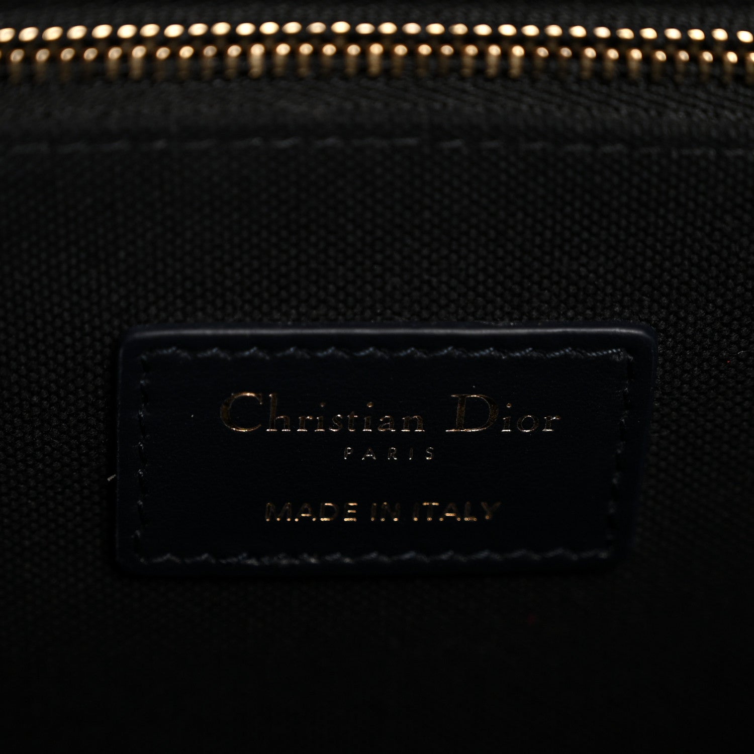 Christian Dior Oblique Calfskin Small Book Tote With Strap Blue Multicolor 6 of 12