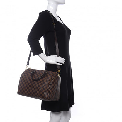Louis Vuitton Damier Ebene Speedy Bandouliere 30 2 of 11