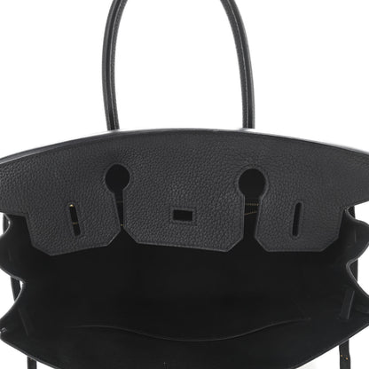 Hermes Togo Birkin 30 Black 16 of 34