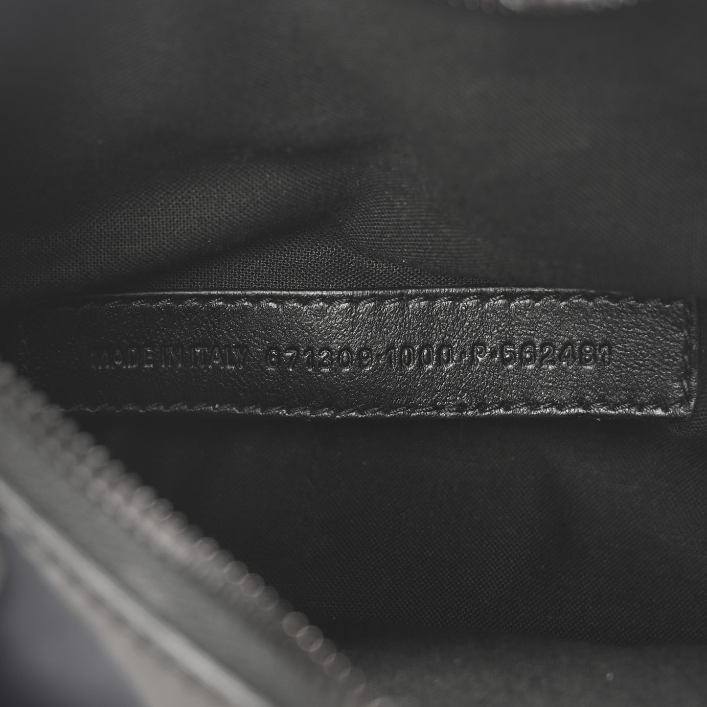 Patent Faux Leather Le Cagole Shoulder Bag XS Black