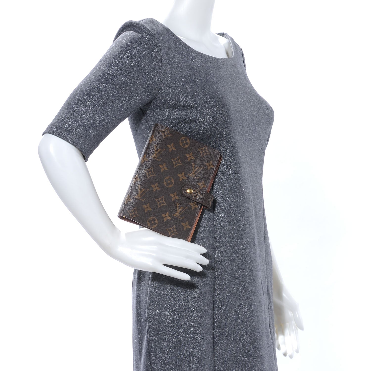 Louis Vuitton Monogram Agenda Medium Ring 2 of 7
