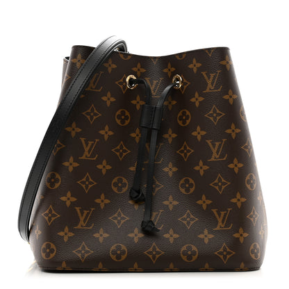 Louis Vuitton Monogram Neonoe MM Black 1 of 10