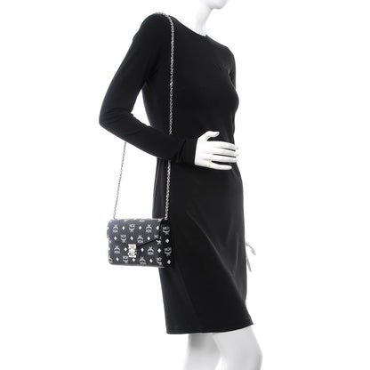 MCM Visetos Patricia Wallet On Chain Black 2 of 14