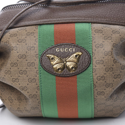 Gucci Mini Vintage GG Supreme Monogram Web Butterfly New Candy Crossbody Beige New Acero 7 of 9