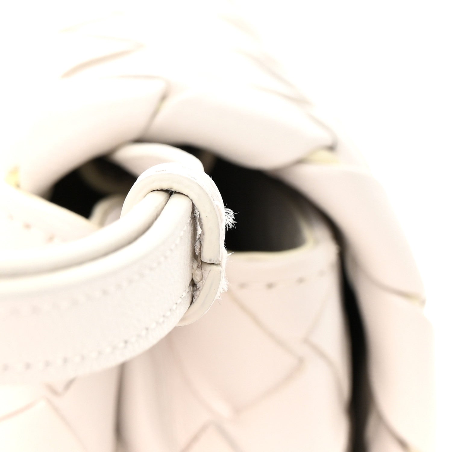Bottega Veneta Nappa Intrecciato Mini Crossbody White 11 of 12