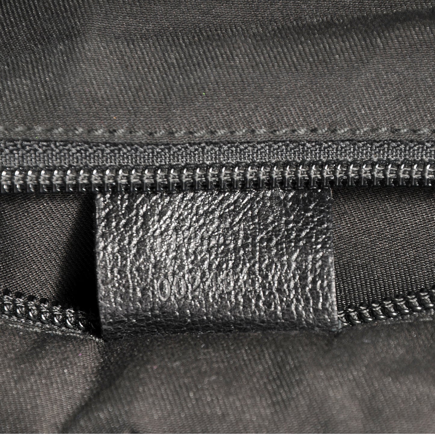 GG Monogram Single Buckle Backpack Black