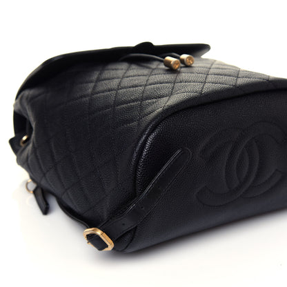 Chanel Caviar Quilted Filigree Backpack Black 9 of 15