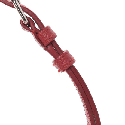 Saint Laurent Grained Calfskin Small Cabas Rive Gauche Red 21 of 21