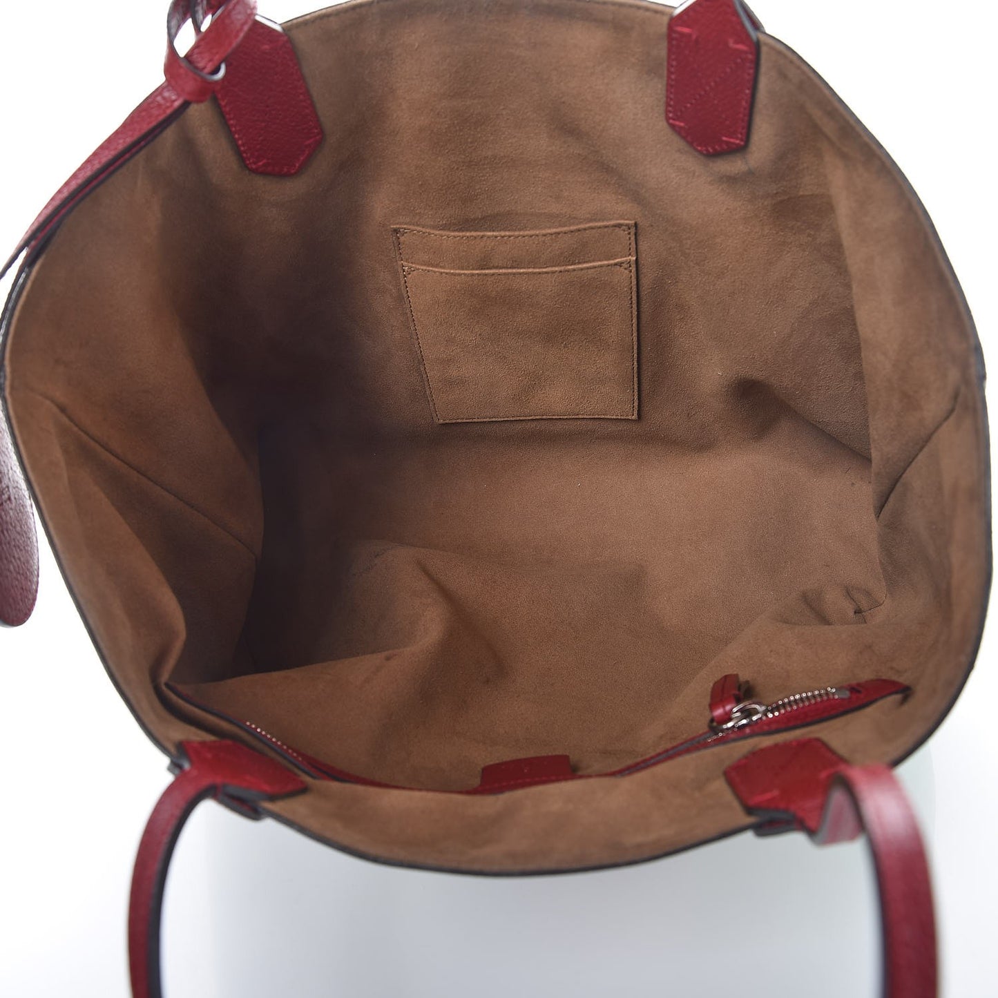 GG Supreme Monogram Tian Medium Shopping Tote Beige Multicolor Red