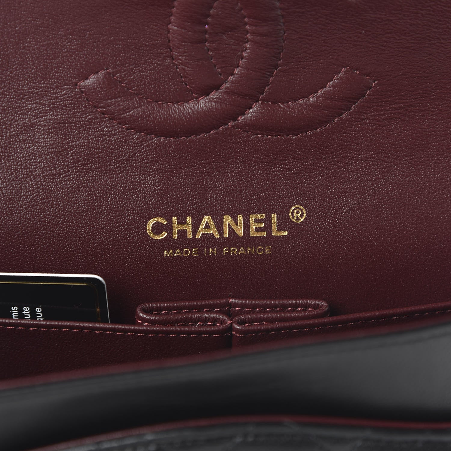 Chanel Lambskin Quilted Medium Double Flap Black 8 of 14