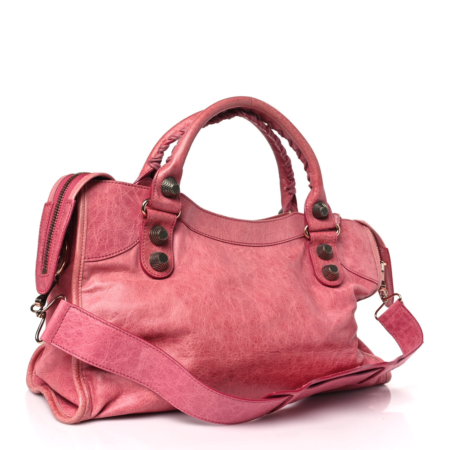 Agneau Giant 21 Rose Gold Hardware City Grenadine