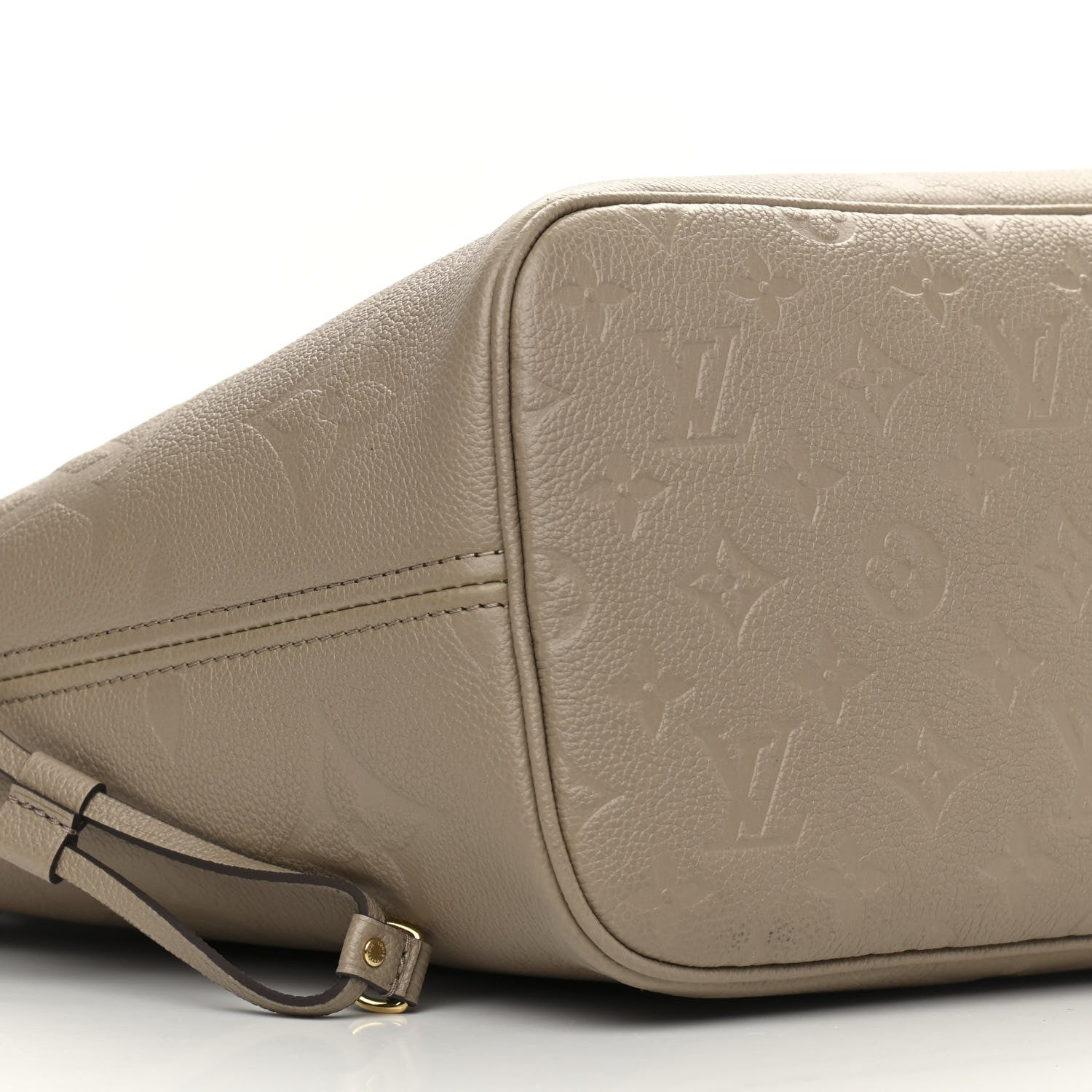 Louis Vuitton Empreinte Monogram Giant Neverfull MM Tourterelle 8 of 10