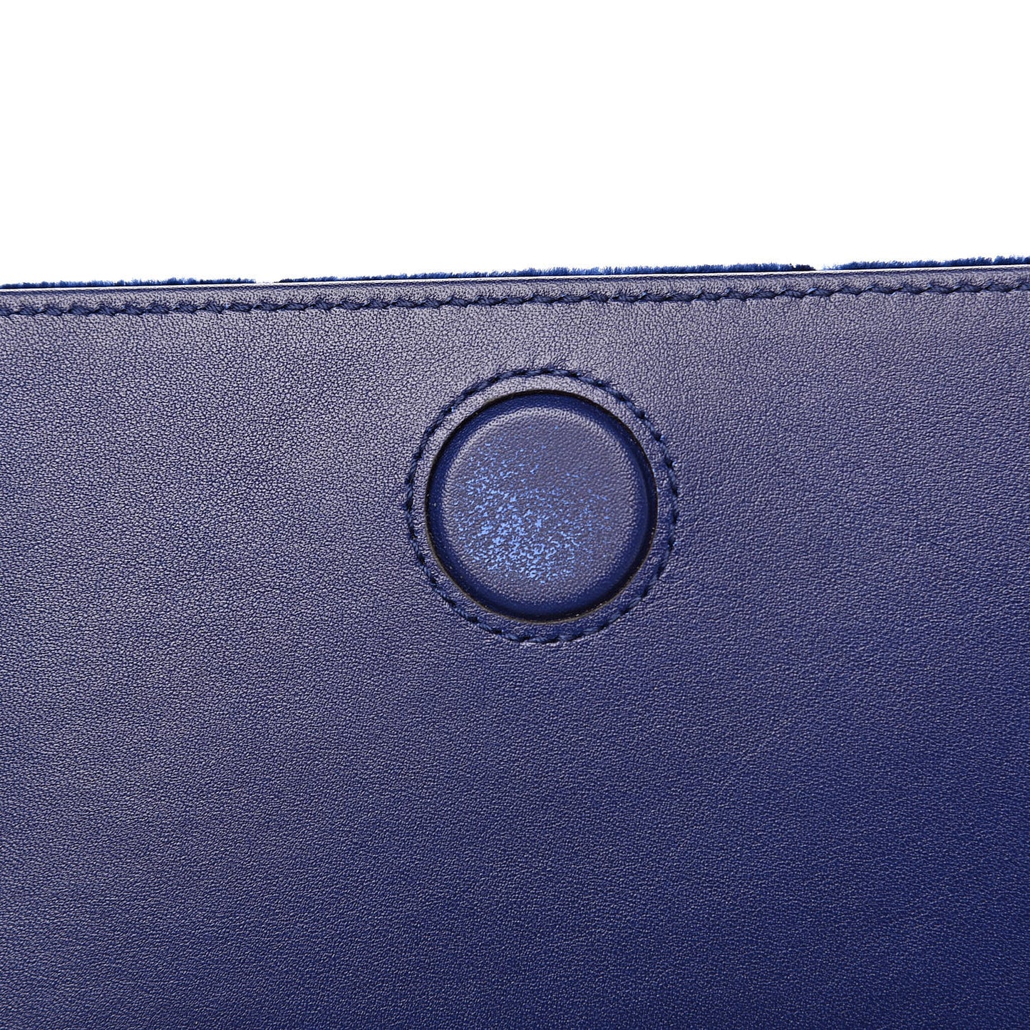 Velvet Matelasse GG Marmont Mini Bag Cobalt Blue