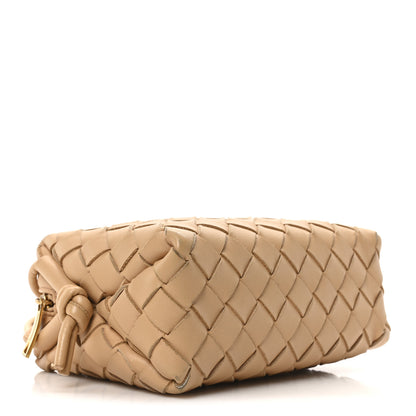 Bottega Veneta Nappa Intrecciato Mini Loop Camera Bag Almond 4 of 9