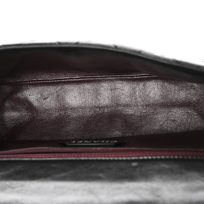 Chanel Aged Calfskin Quilted 2.55 Reissue 225 Hanger Flap Black 5 of 11
