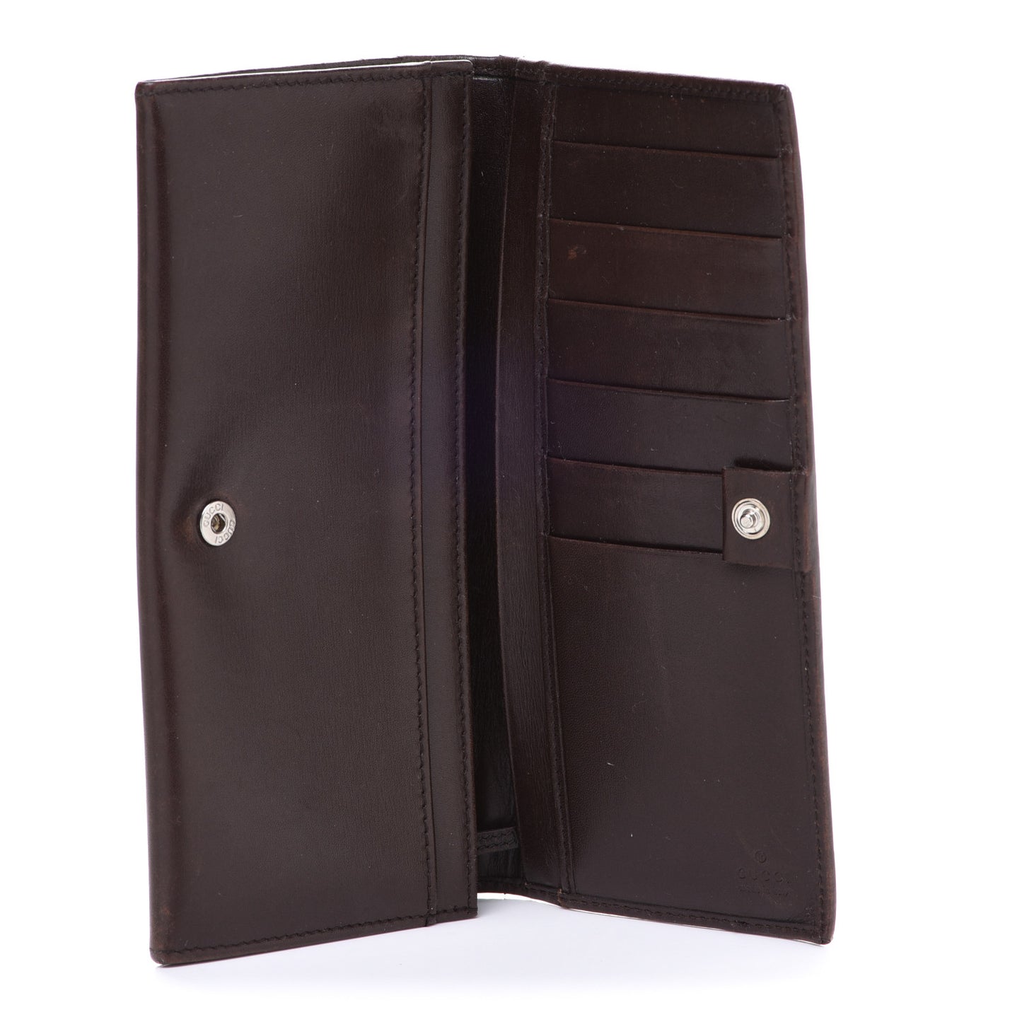 Monogram Continental Wallet Brown