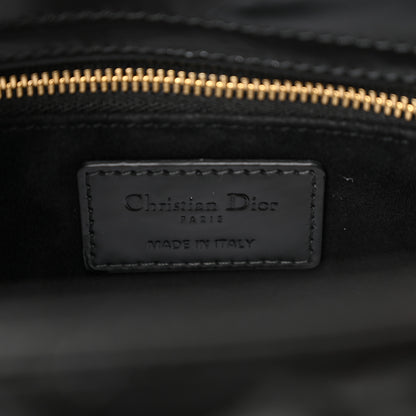 Christian Dior Patent Cannage Medium Lady Dior Black 6 of 9