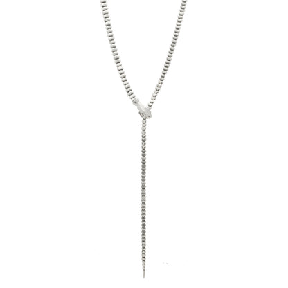Tiffany Sterling Silver Elsa Peretti Snake Necklace 1 of 5