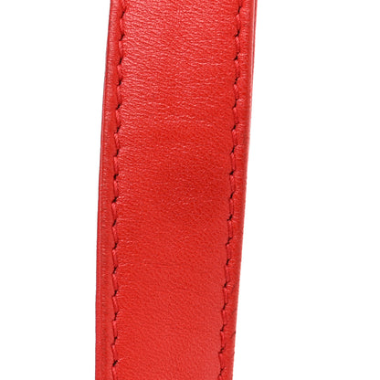 Christian Dior Lambskin Cannage Medium Lady Dior Red 13 of 16
