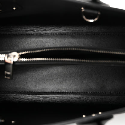 Saint Laurent Grained Calfskin Small Sac De Jour Black 5 of 9