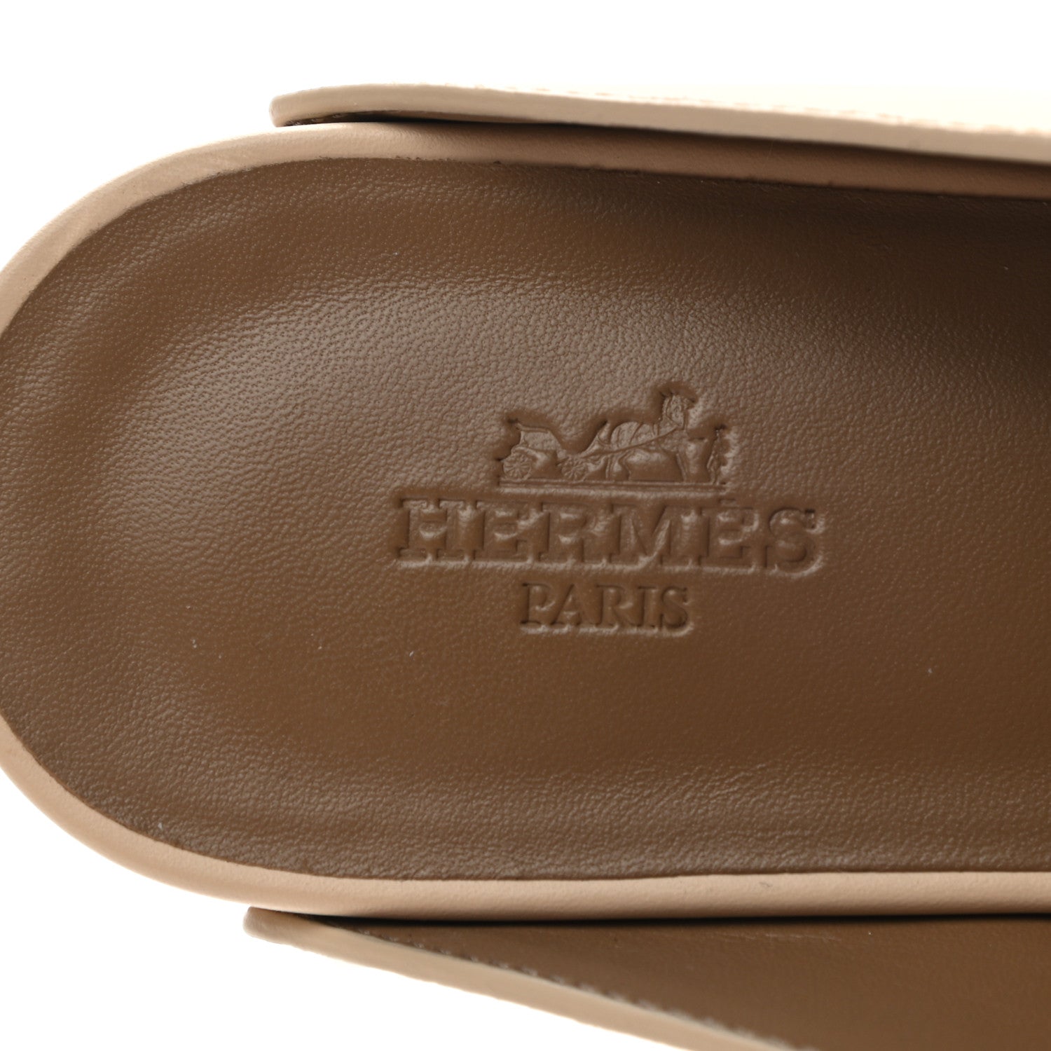 Hermes Calfskin Calya Mules 36 Hetre 7 of 8