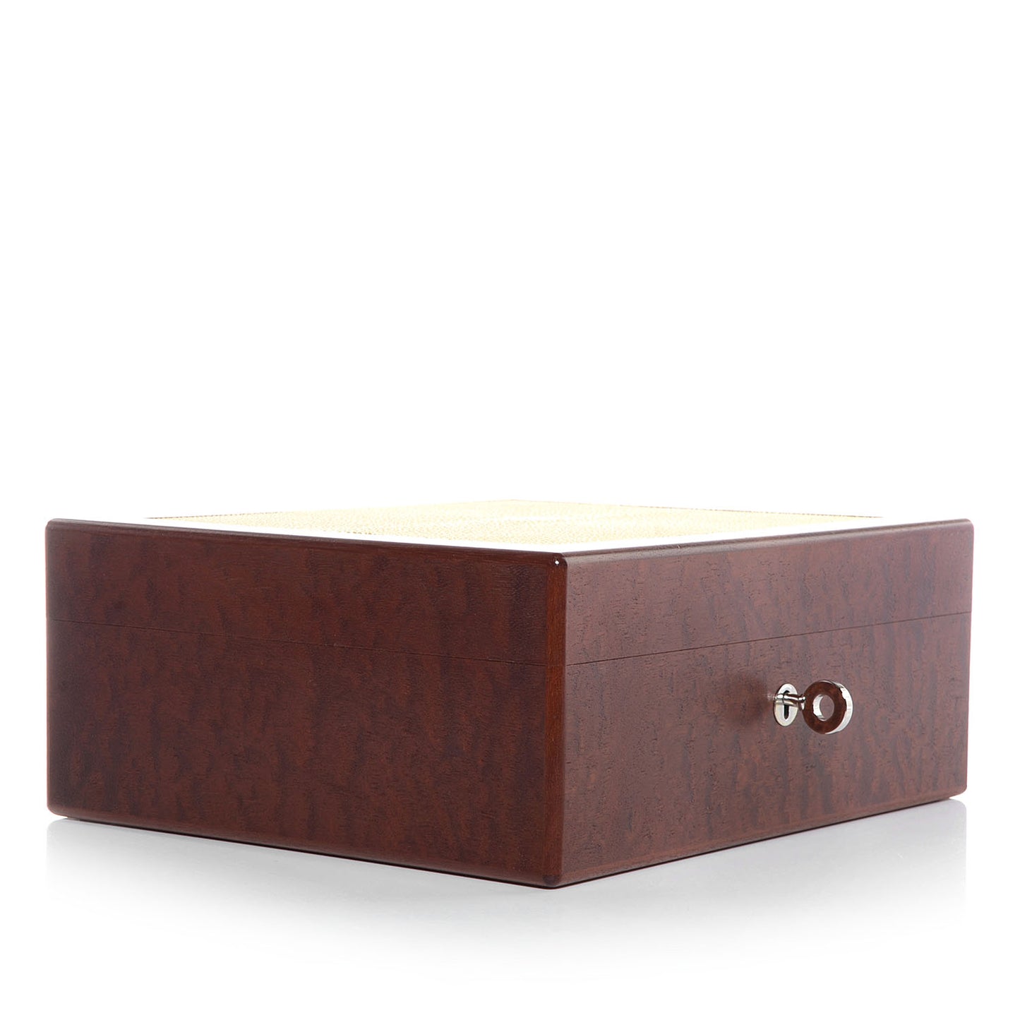 Pomelle Wood with Stingray Inlay Mazurka Jewelry Box