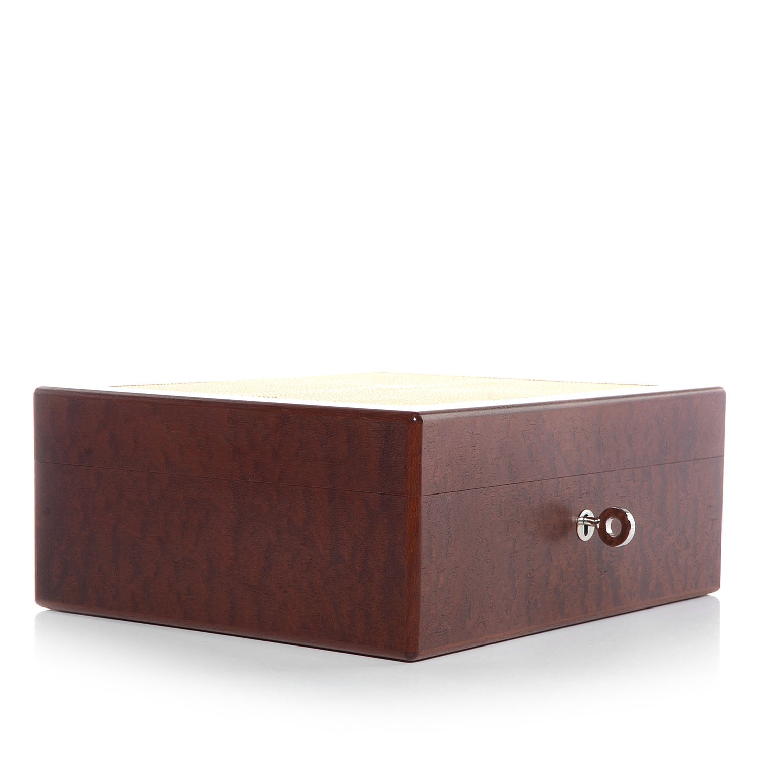 Hermes Pomelle Wood with Stingray Inlay Mazurka Jewelry Box 4 of 10
