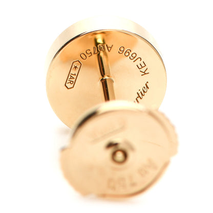 Cartier 18K Yellow Gold LOVE Earrings 4 of 5