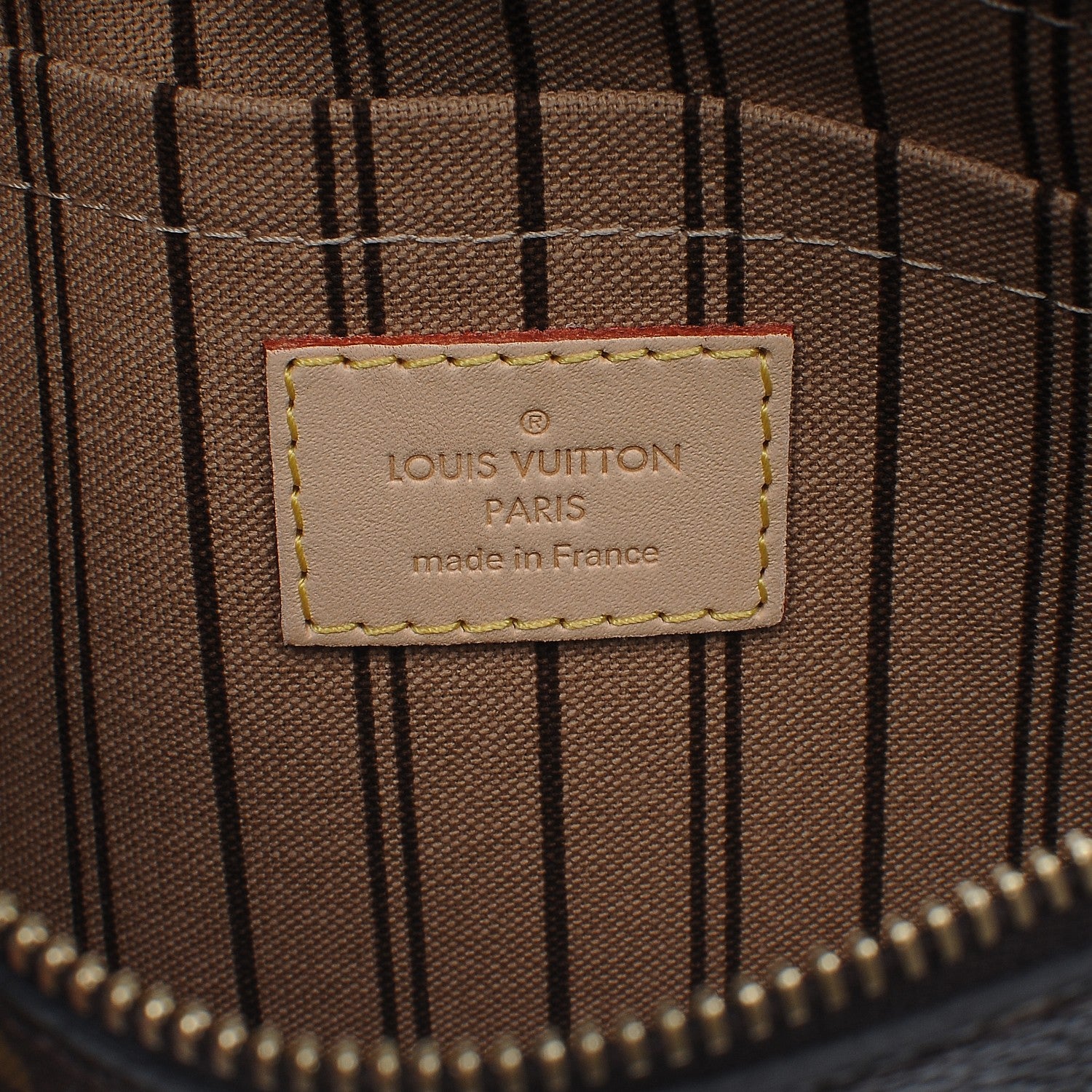 Louis Vuitton Monogram Neverfull MM GM Pochette 6 of 7