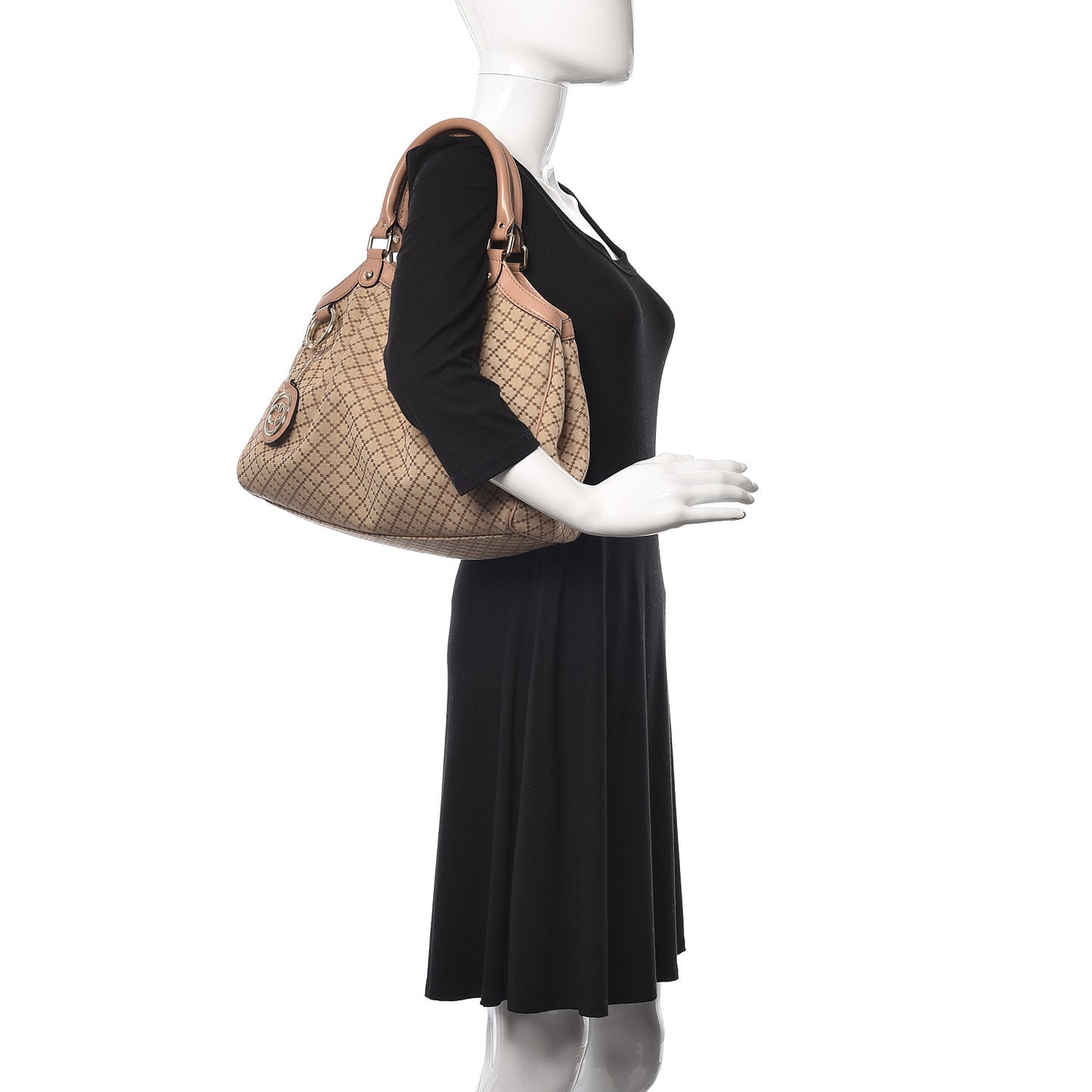 Diamante Medium Sukey Tote Pink