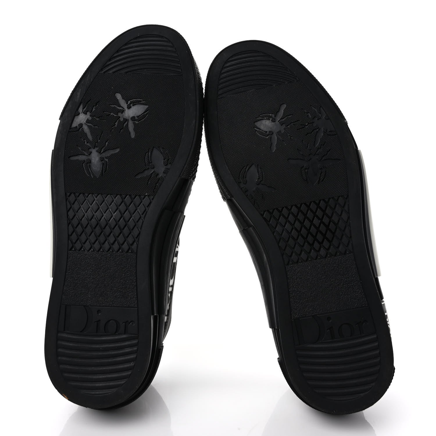 Christian Dior Technical Canvas Oblique B23 Low Top Sneakers 39 Black 5 of 8