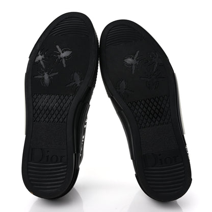 Christian Dior Technical Canvas Oblique B23 Low Top Sneakers 39 Black 5 of 8