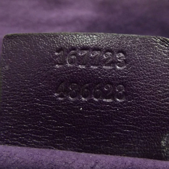 Gucci Patent Britt Messenger Bag Purple 9 of 11