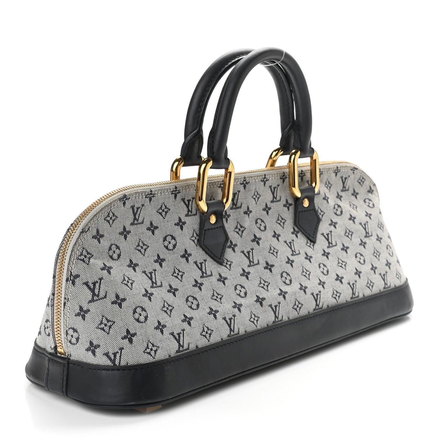 Louis Vuitton Mini Monogram Alma Long Blue 3 of 10