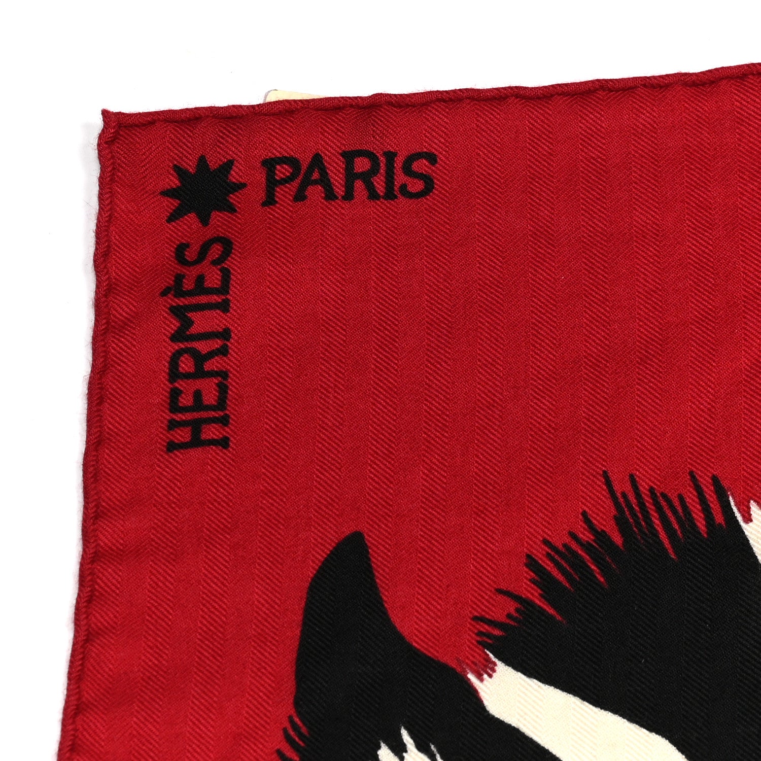 Hermes Cashmere Silk Zebra Pegasus Shawl 140 Bordeaux Violet Bleu 2 of 5