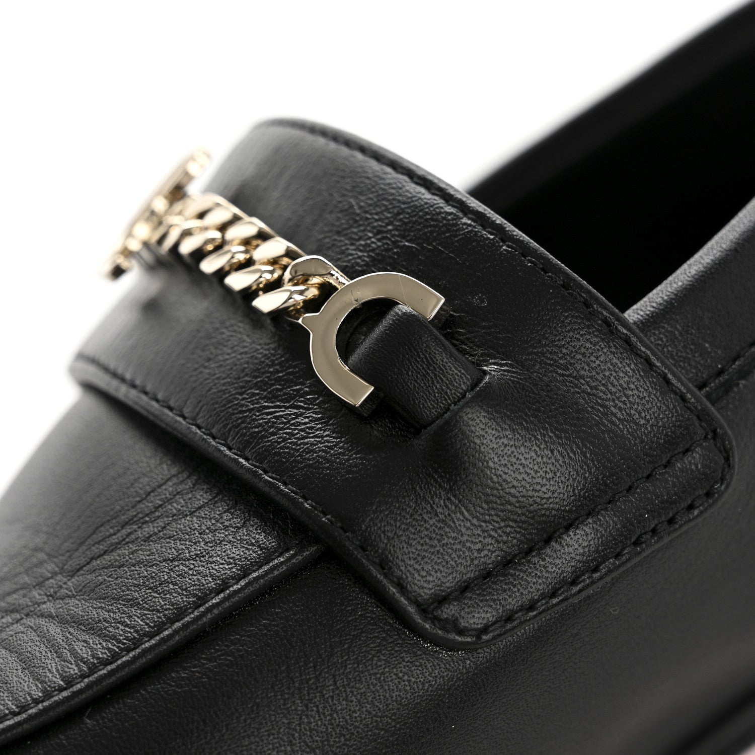 Christian Louboutin Calf Glove Womens MJ Mock Flat Loafers 39 Black 18 of 18