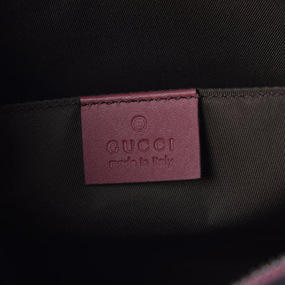 Gucci GG Supreme Monogram Blooms Large Cosmetic Case Beige Multicolor Dry Rose 6 of 10